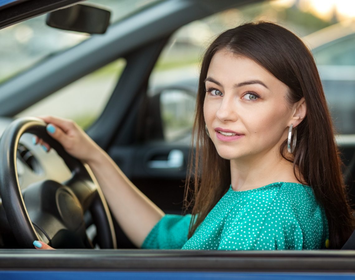 car-woman